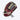 Side view of the Tater Modified Trapeze outfield glove showing the laced trapeze web with blonde sixth-finger strip and the TB logo on the wrist strap