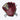 Palm view of the Tater Modified Trapeze center field glove showing the maroon pocket, black lacing and embossed Tater logo