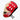 Red and tan baseball glove with black lacing and TB logo, premium youth or adult fielding equipment