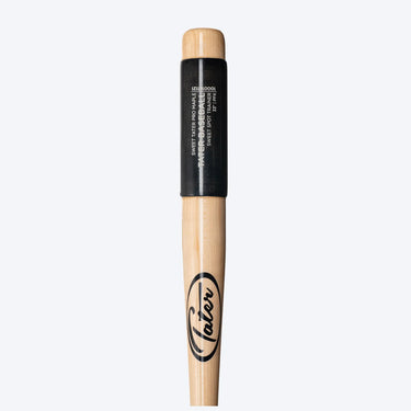 Tater Baseball Sweet Spot Trainer bat, 33-inch maple wood with black grip and logo, for batting practice