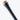 Wood baseball bat handle with black textured grip, ideal for training and gameplay
