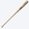 Wooden baseball bat with a brand logo on a white background