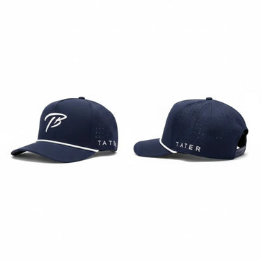 FUNDAMENTALS | Gorra de béisbol con cierre a presión de soga azul marino