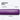 Compressed purple barrel of the Tater BB34 with engraved name and model details