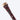 HNDL 0.5mm bat grip wrap in Crimson Black on a wood bat handle