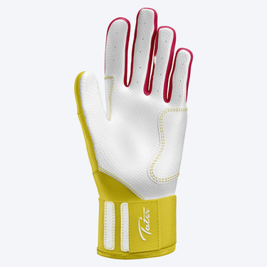 Palm of the Pink Lemonade Tater long cuff batting glove