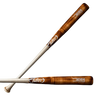 Tater wood baseball bat with maple grain, signature series design, ideal for players of all ages